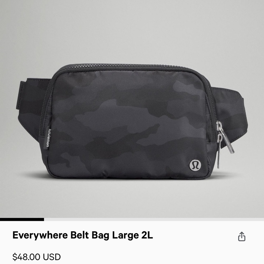 Like new Camo Belt Bag